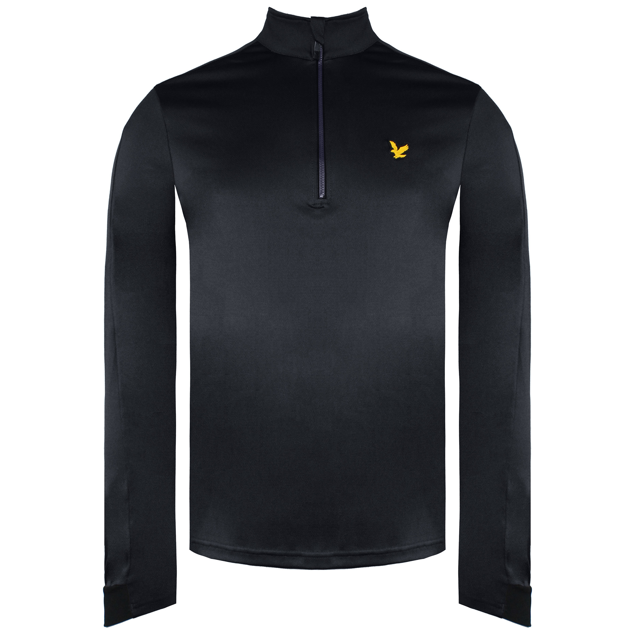 Lyle & Scott Ventech Golf Herren Schwarz Midlayer Image