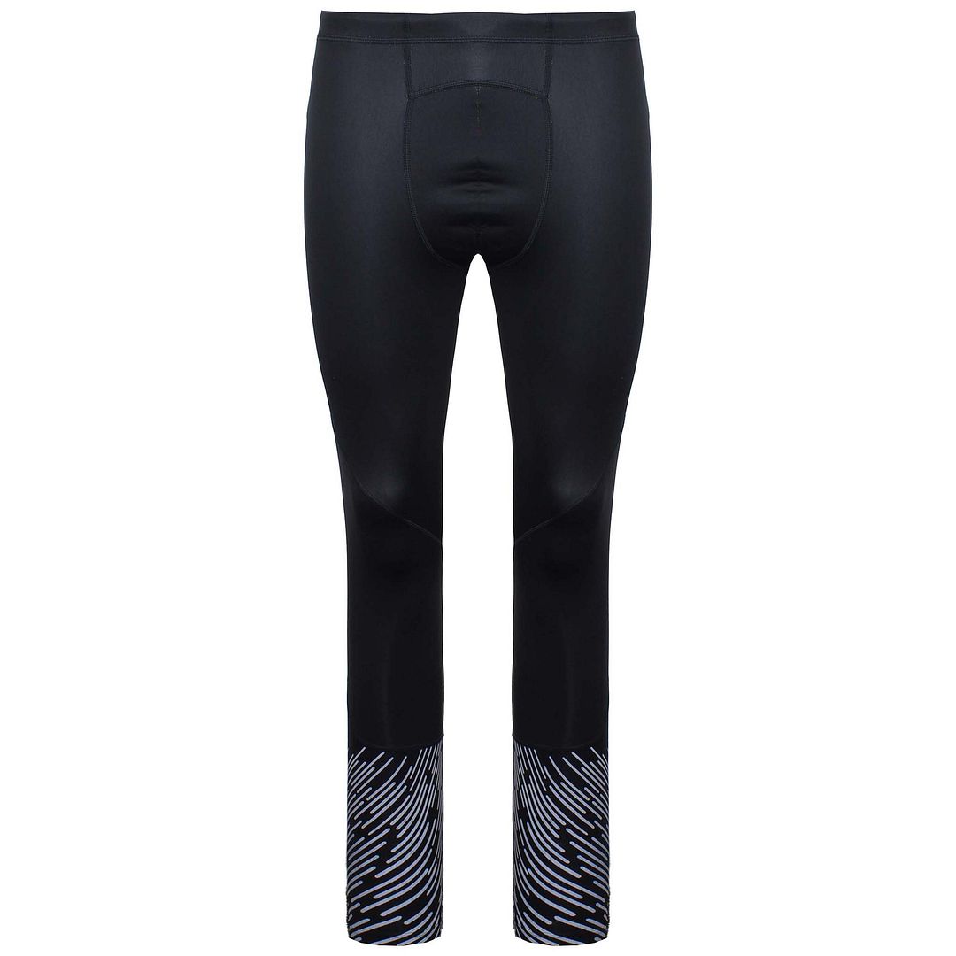 2xu Windverteidigung Kompression Männer schwarze Strumpfhosen Image