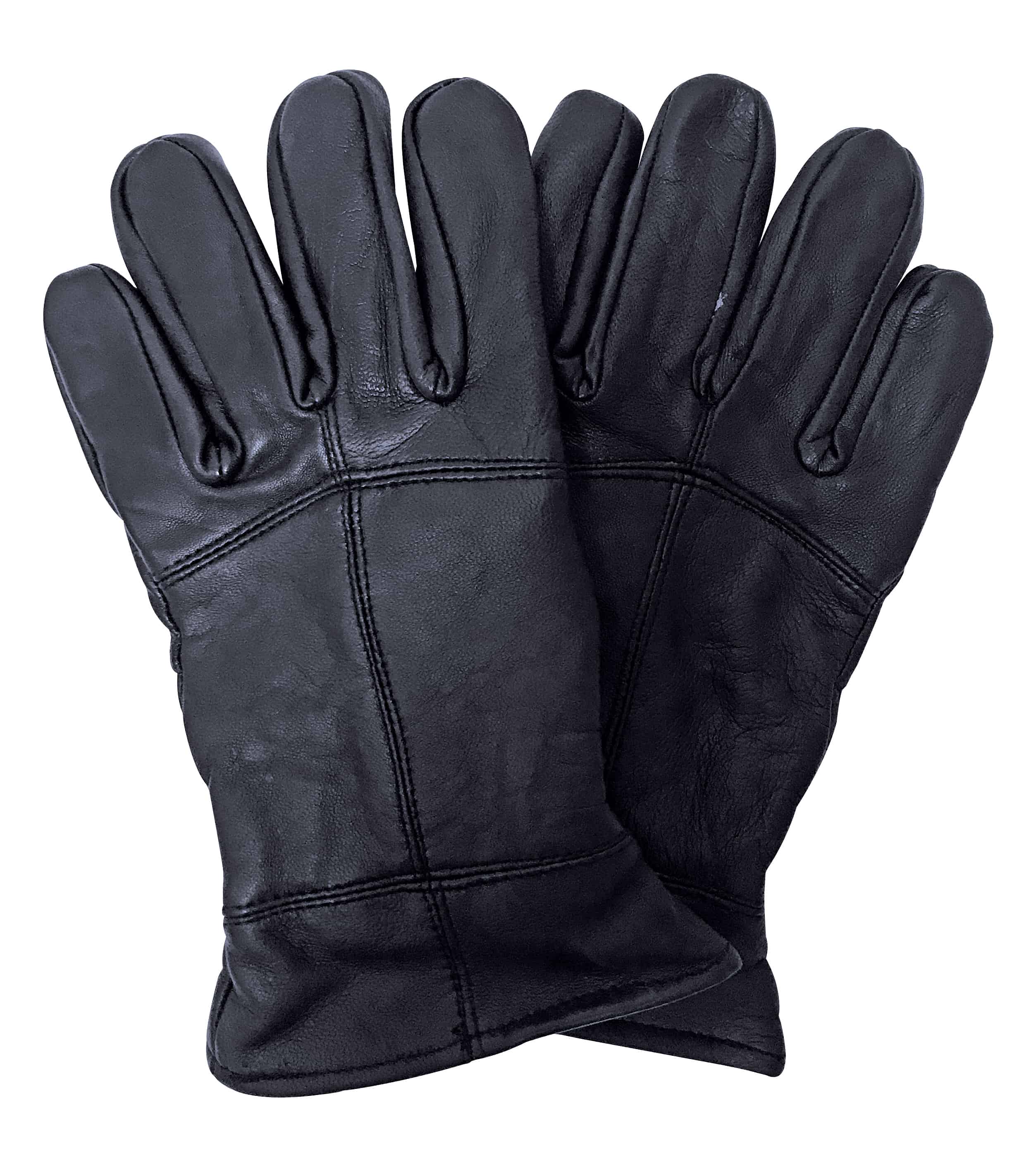Herren 3M Thinsulate 40 Gramm Thermoisolierung Winter Lederhandschuhe Image