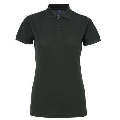 Asquith & Fox - Polo-Shirt mit kurzen Ärmeln - Damen (Flaschengrün) Image