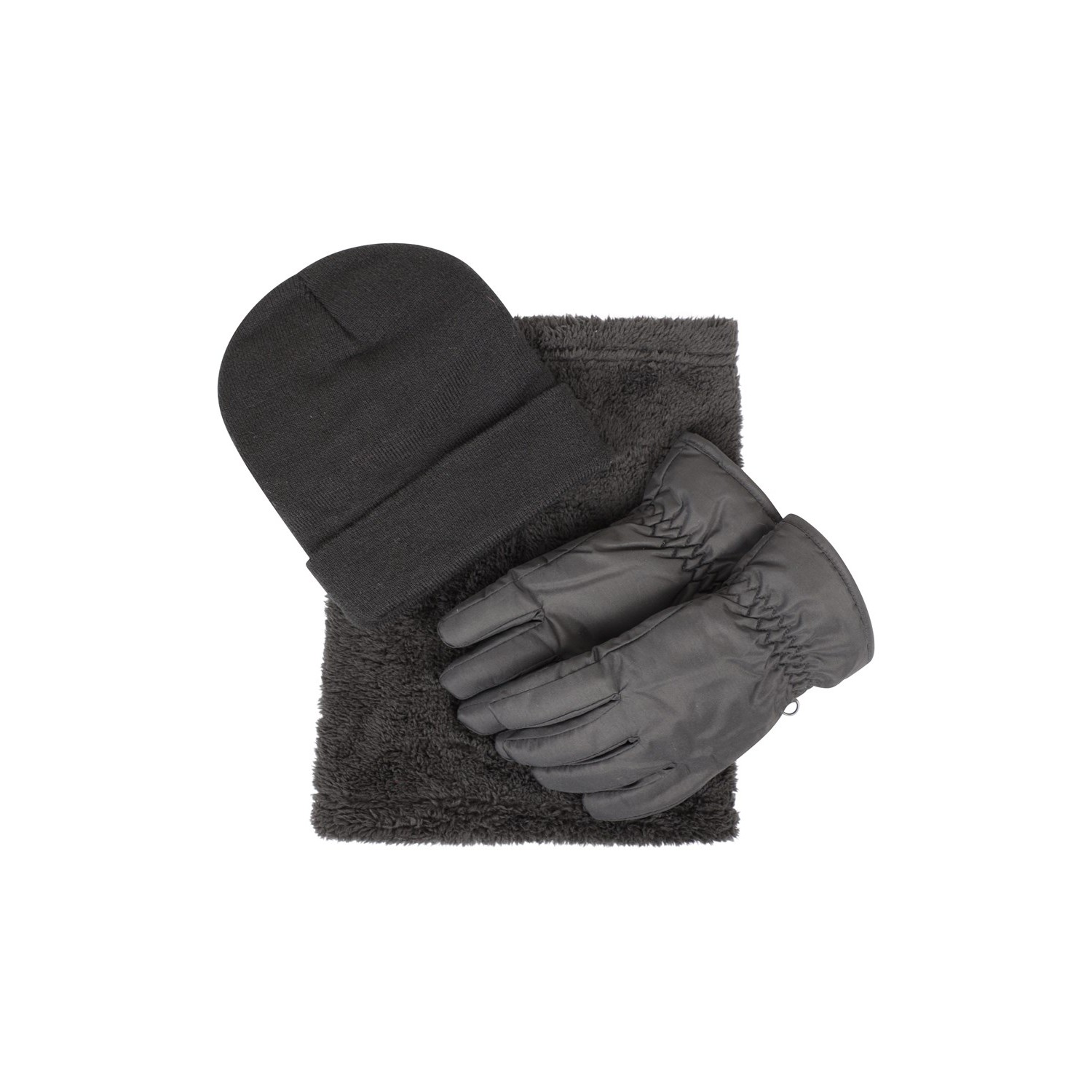 Mountain Warehouse Kinder/Kinder Zubehör Set (3er Pack) (Holzkohle) Image