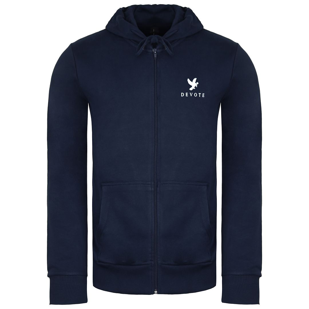 Devote London Pacey Herren Navy/White Track Jacke Image