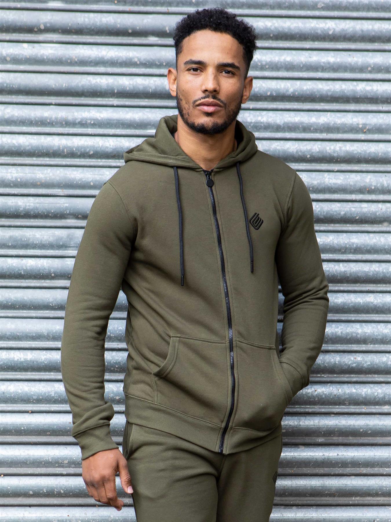 Herren Zip up Hoodie | Enzo Designer Herrenbekleidung Image