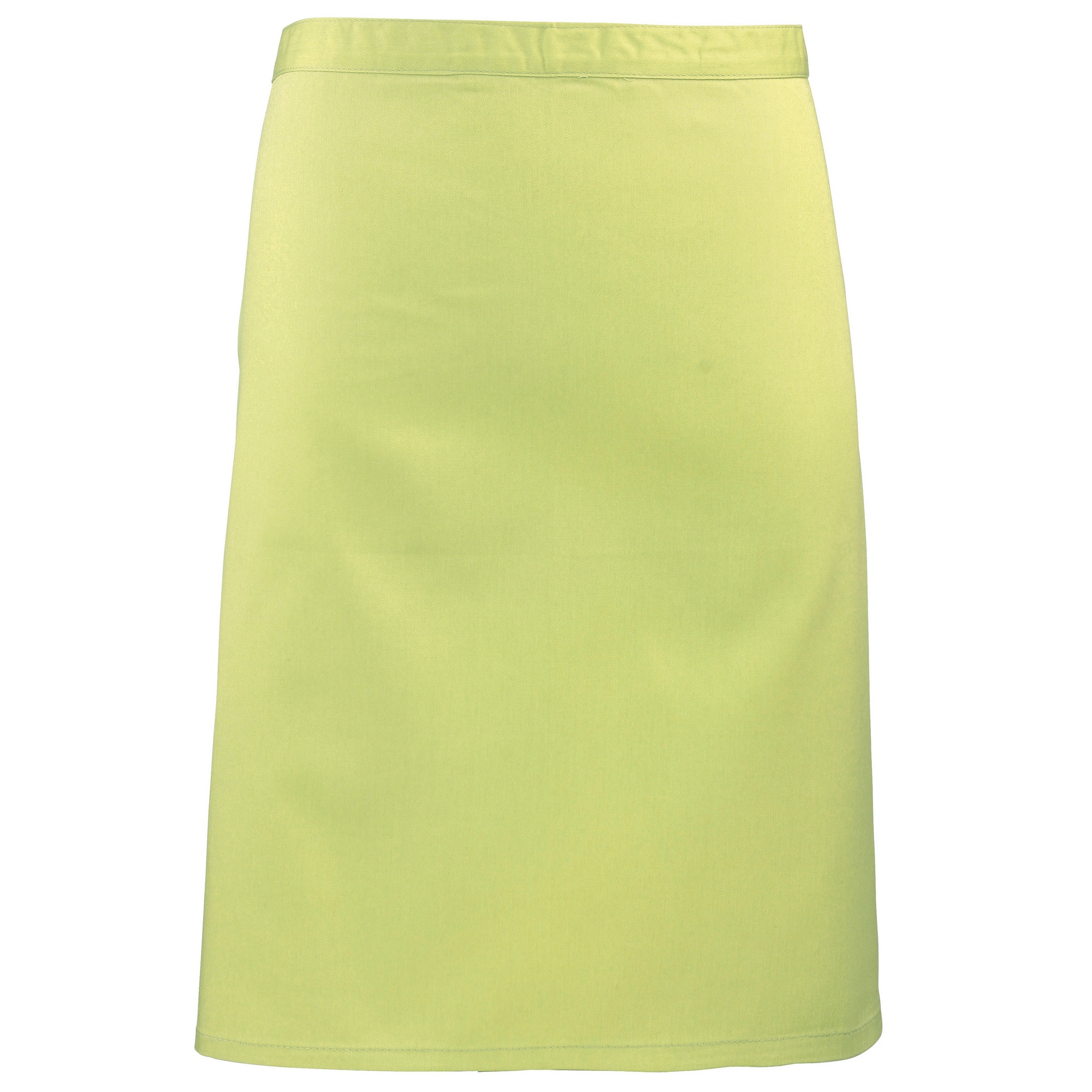 Premier Ladies/Womens Mid-Length Apron (2er-Pack) (Limette) Image