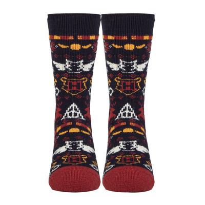 Damen Neuheit Harry Potter Socken | Wärmehalter Lite | Winter warm Spaß Muster Socken für Frauen - Harry Potter Image