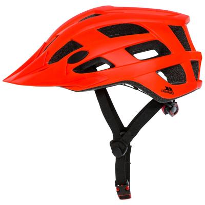 Trespass Erwachsene Zrpokit Fahrradhelm (Neon Rot)