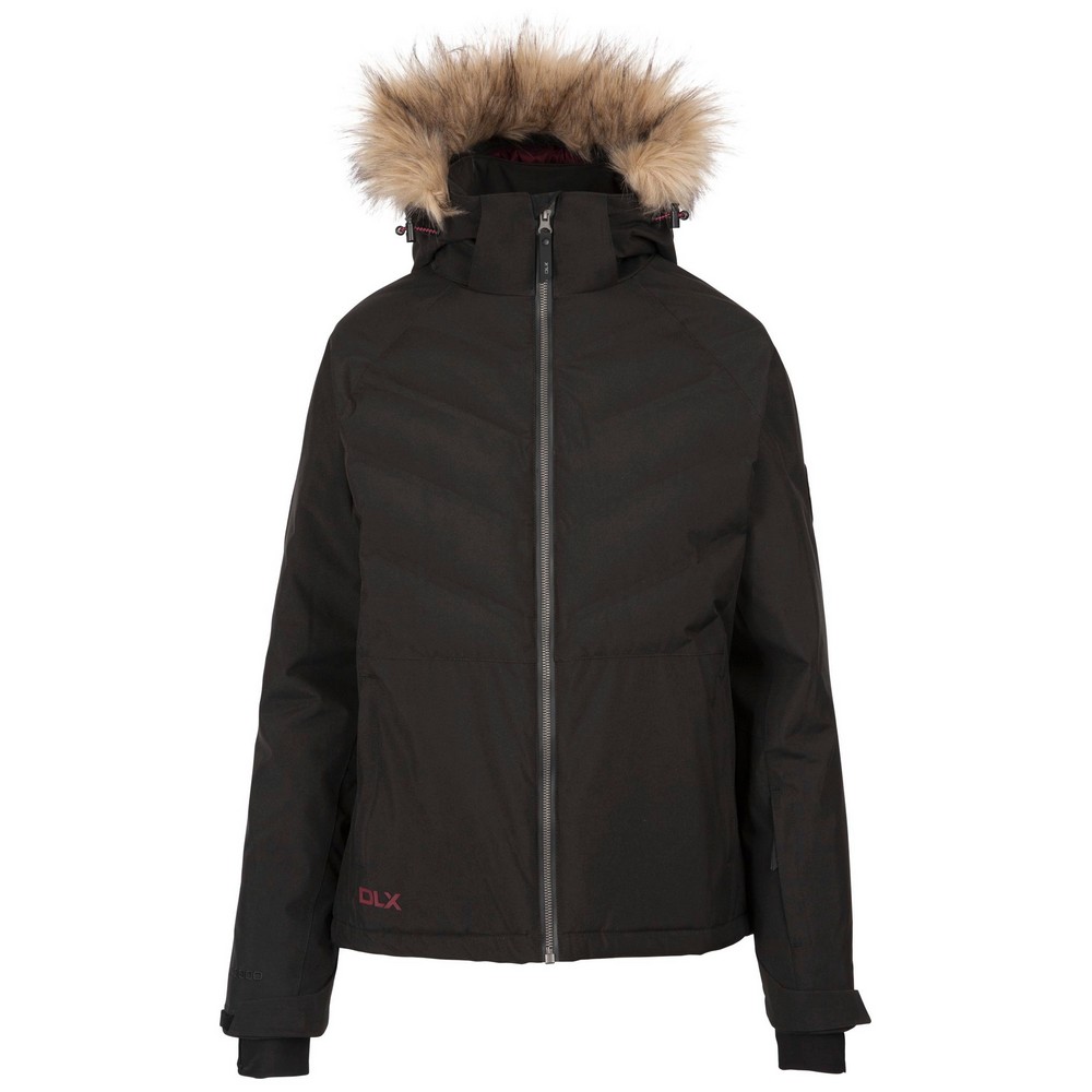 Trespass Damen/Damen Gaynor DLX Skijacke (Schwarz)