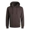 JJebasic Sweat Hood von Jack & Jones in der farbe Braun und in größe S.