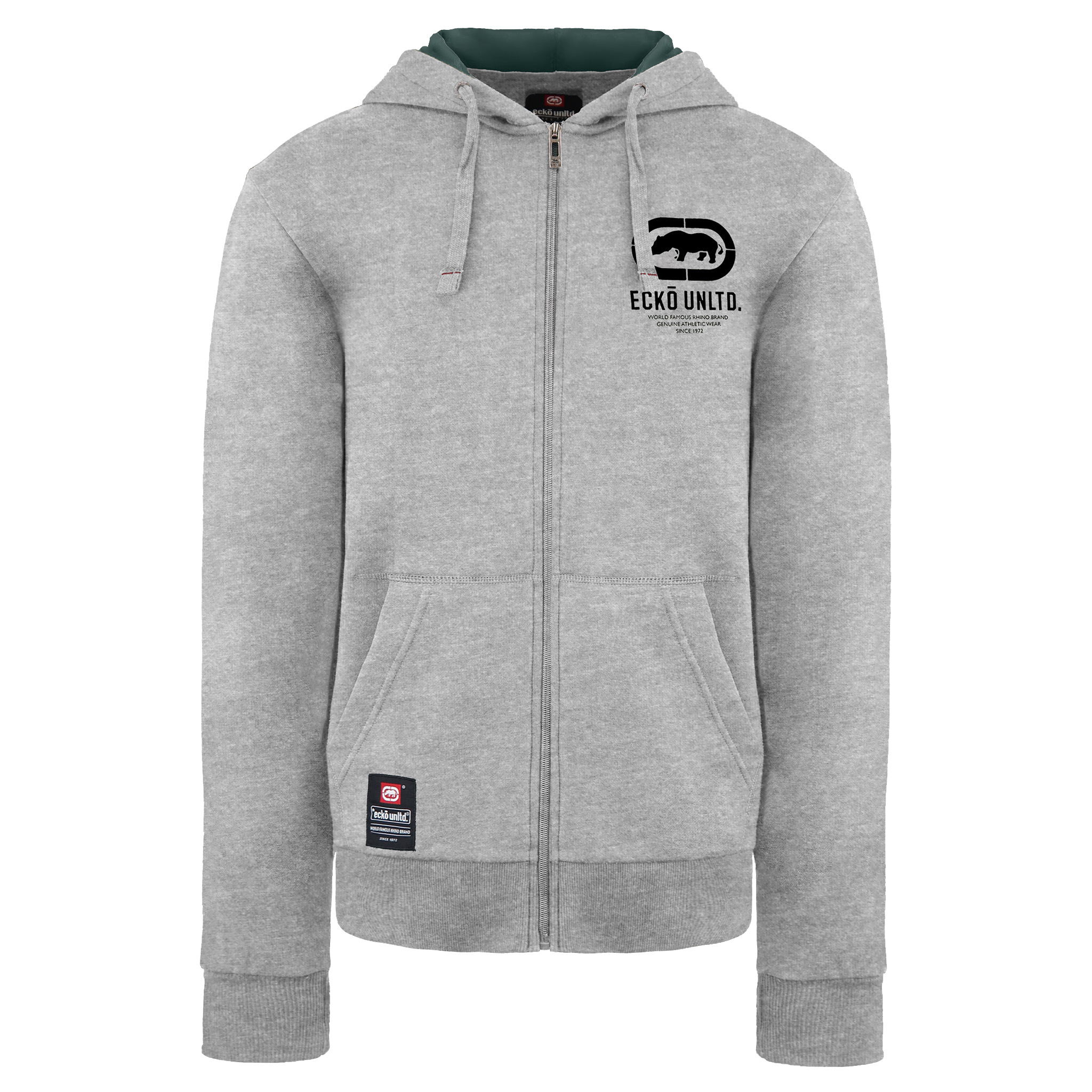Ecko unltd. Grey Track Jacke mit Gesimsmenschen