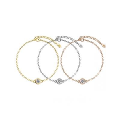 Trio Geburtsstein Armbänder - Multi und Kristall