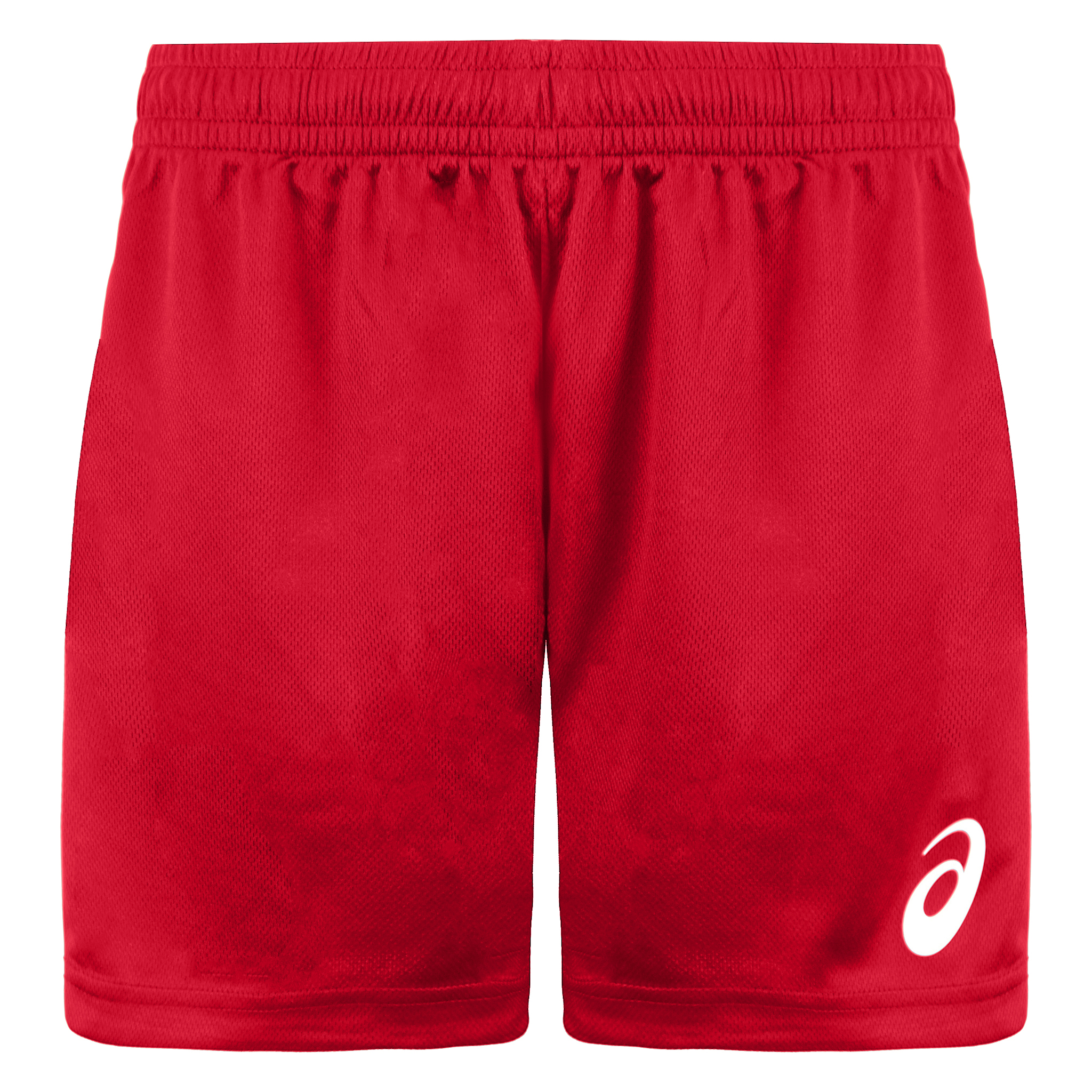 ASICS Logo Herren schwarz/rote Shorts Image