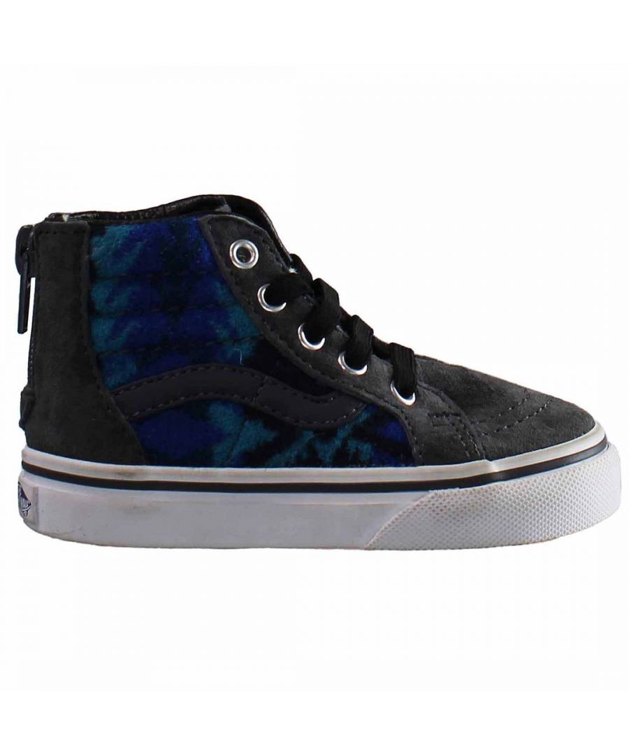 Vans SK8-HI Zip Grey Kids Schuhe Schuhe Image