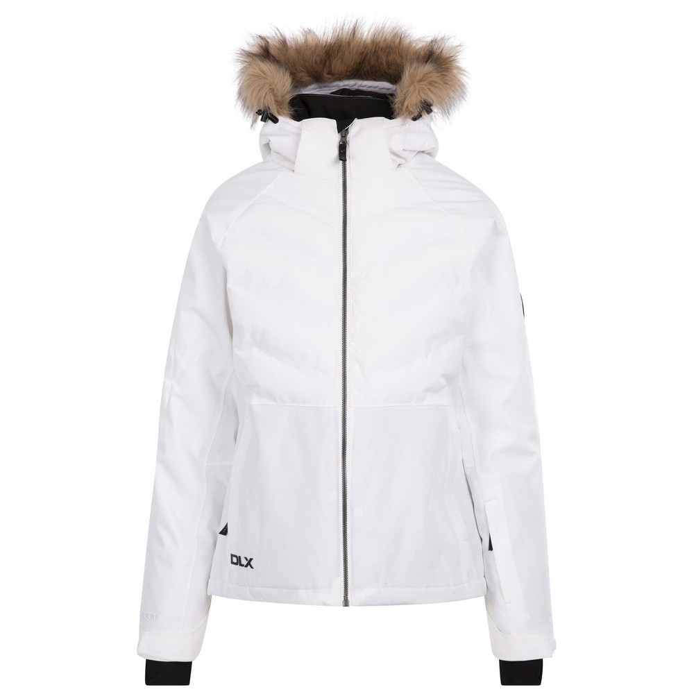 Trespass Damen/Damen Gaynor DLX Skijacke (Weiß)