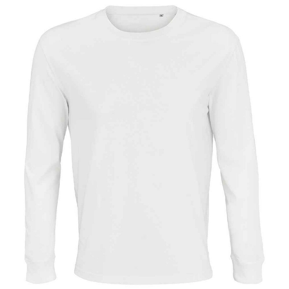 SOLS Unisex Pioneer Langarm-T-Shirt aus Bio-Baumwolle für Erwachsene (weiß) Image