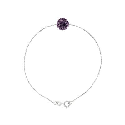 DIADEMA - Armband - Lila Kristall - Love Jewelry Kollektion