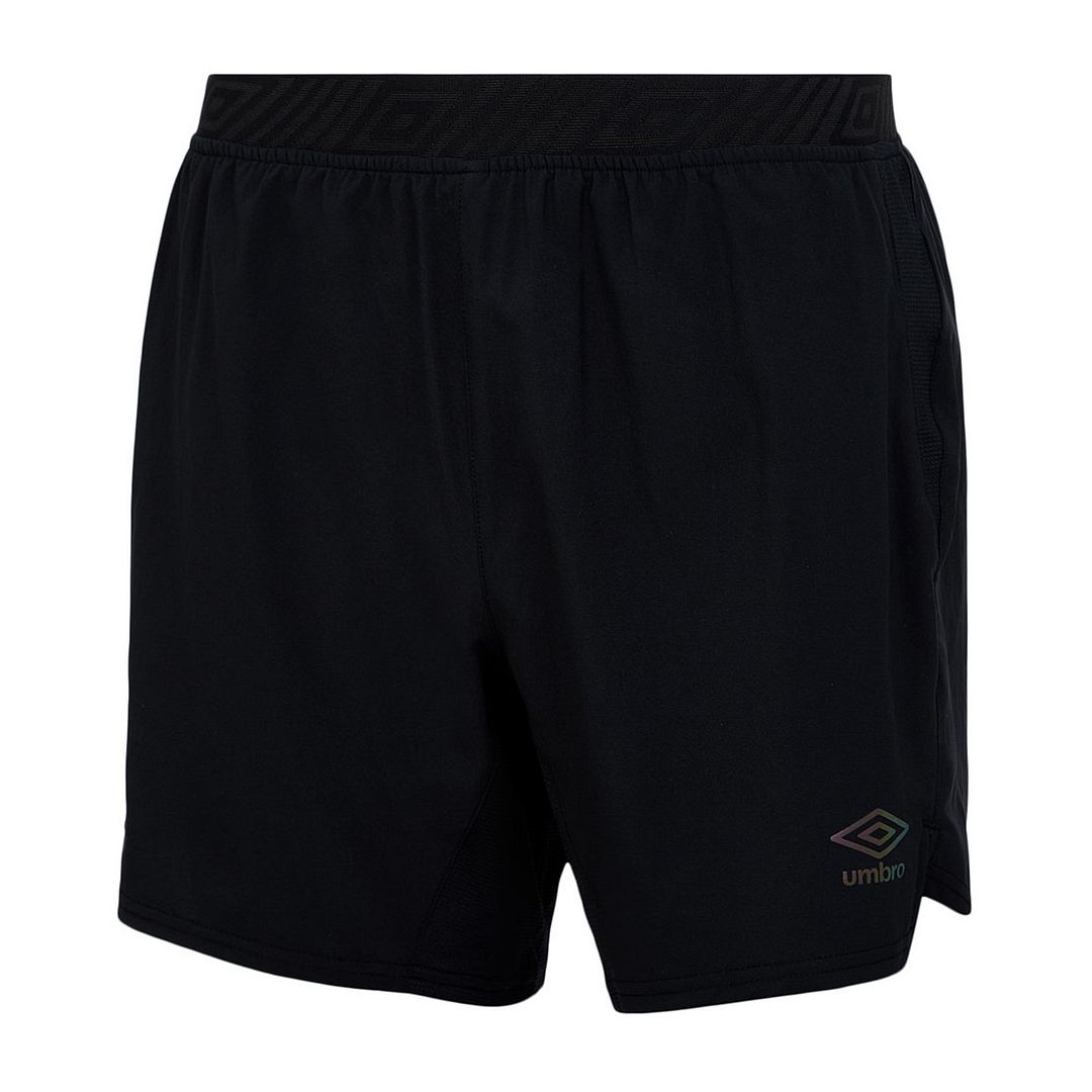 Umbro Stretch Taille Black Herren Elite Training Hybrid Shorts 55252U C44 Image