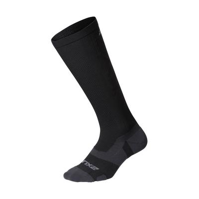 2xu leichte Kissen Vollmänner Schwarz/Titan -Socken