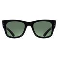 Ray-Ban Square Unisex poliert Schwarz Grün RB0840S Mega Wayfarer
