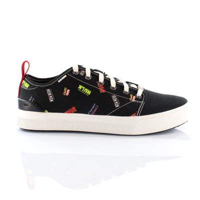 Toms x Marvel TRVL Lite Low Mens Black Trainer Image