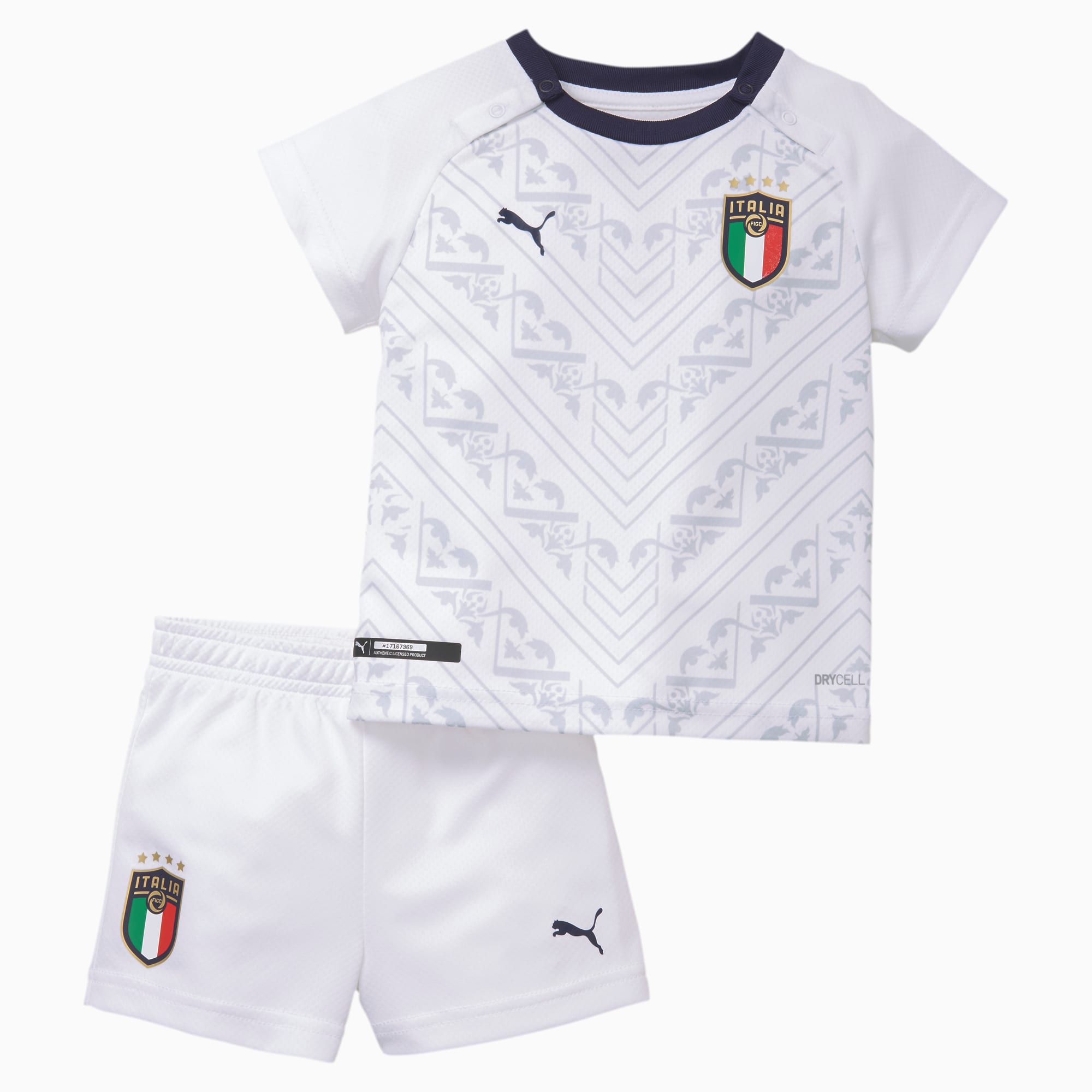Puma Italia Away Säuglinge Babys Fußball Trikot Minikit 756985 08 Image