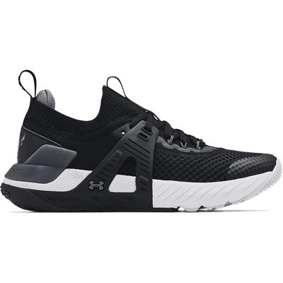 Under Armor Project Rock 4 GS Kids Schwarze Trainer