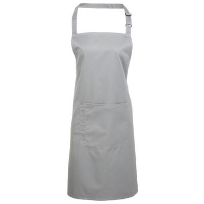Premier Ladies/Womens Colours Bip Schürze mit Tasche (2er Pack) (Silber) Image