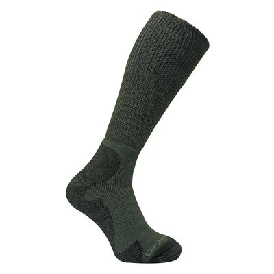 Herren Extra Wide Knee High Merino Wool Wandern Wandern Socken Image