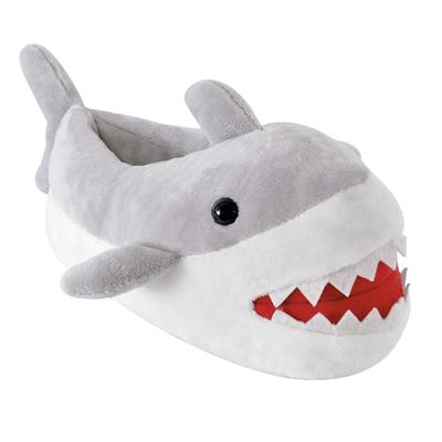 Kinder Plüsch Neuheit 3D Hai Hausschuhe | Slipper Snob | Great Gift - Hai Image