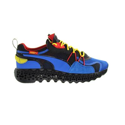 Puma -Kalibrat restaurierte Schnüre -up gelbe Multicolor -Herren -Trainer restauriert Image