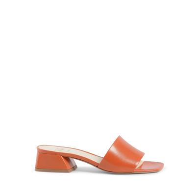 V Italia Damen Sandale Orange Neper Kid Arancio