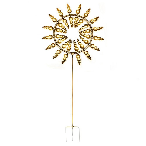 Windräder für den Garten, einzigartige und zauberhafte Windmühle aus Metall, Windräder für den Außenbereich, Kugellagerkonstruktion, langlebig, geräuschlos, exotische Gartendekoration