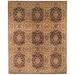Safavieh Asian Hand-knotted Royalty Beige Wool Rug Tan 4 x 6 Handmade 4 x 6 Indoor Dining Room Rectangle
