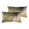 furn. Leafy Cushions (twin Pack) - Blush - One Size | furn. Sale | Discount Designer Brands