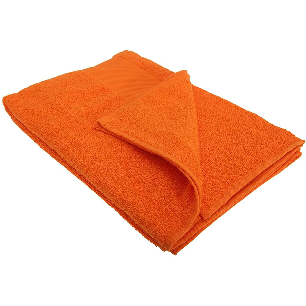 SOLS Island 70 Bath Towel (70 X 140cm) (orange) Cotton - One Size | SOLS Sale | Discount Designer Brands