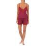 Kisses&Love Womens V-neck Tank Pajamas 1203 - Dark Red - Size Large | Kisses&Love Sale | Discount Designer Brands