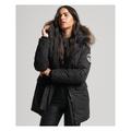 Superdry Womens Ashley Everest Parka Coat - Black - Size 8 UK | Superdry Sale | Discount Designer Brands