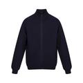 Regatta Mens Kylo Knitted Full Zip Fleece Jacket (Navy) Cotton - Size Large | Regatta Sale | Discount Designer Brands