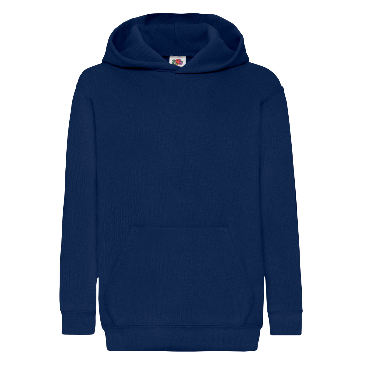 Fruit of the Loom Childrens Unisex Hooded Sweatshirt / Hoodie (navy) - Size 12-13Y | Fruit of the Loom Sale | Discount Designer Brands
