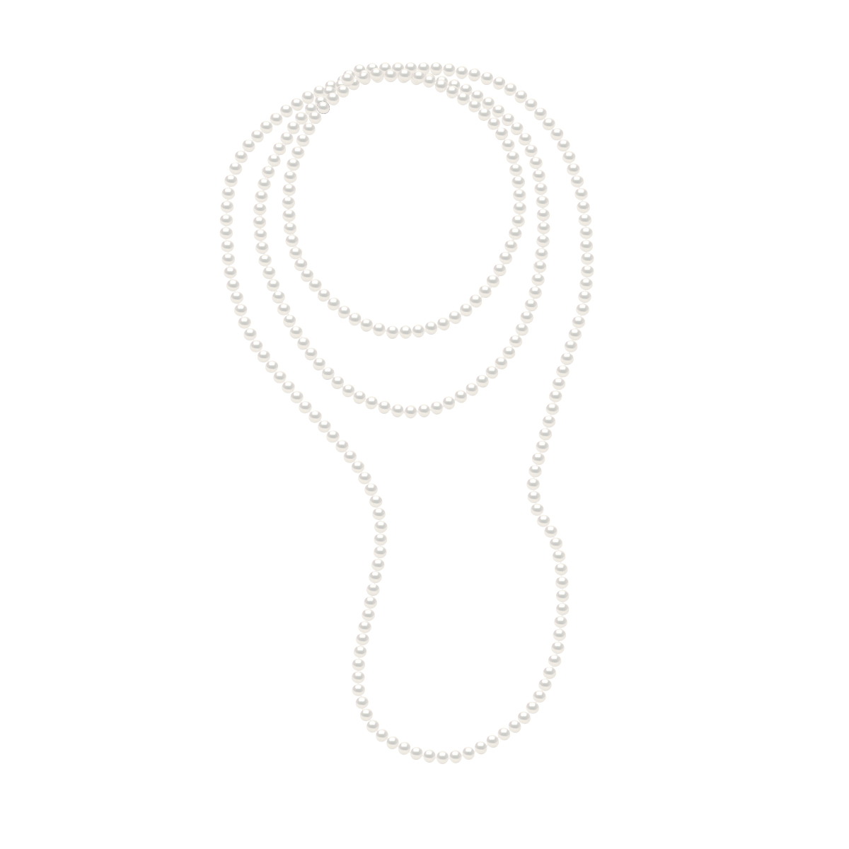 Diadema Womens - Necklace - Real Freshwater Pearls - White - One Size | Diadema Sale | Discount Designer Brands