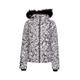 Dare 2B Womens/Ladies Glamorize III Leopard Print Padded Ski Jacket (Black/White) - Size 16 UK | Dare 2B Sale | Discount Designer Brands