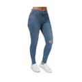 Levi's Womens Levis 720 High Rise Super Skinny Jeans in Denim - Blue Cotton - Size 32 Short | Levi's Sale | Discount Designer Brands