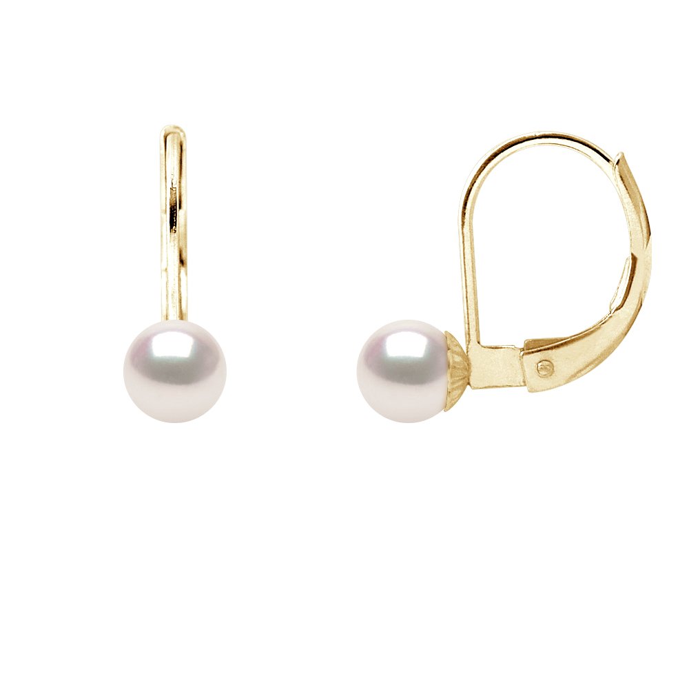 Diadema Womens - Earrings True Japanese Akoya Cultured Pearl - Quality AA+ - White - One Size | Diadema Sale | Discount Designer Brands