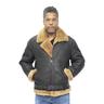 Infinity Leather Mens Raf Sheepskin Aviator Jacket-Colchester - Brown Material_sheepskin - Size 2XL | Infinity Leather Sale | Discount Designer Brands