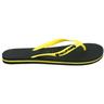 Philipp Plein Mens Brand Logo Black Yellow Flip Flops - Size UK 10 | Philipp Plein Sale | Discount Designer Brands