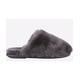 Cotswold Salperton Sheepskin Mule Slipper Womens - Grey - Size UK 3 | Cotswold Sale | Discount Designer Brands