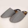 Secret Label Mens Grey Mule Slippers - Size UK 8 | Secret Label Sale | Discount Designer Brands