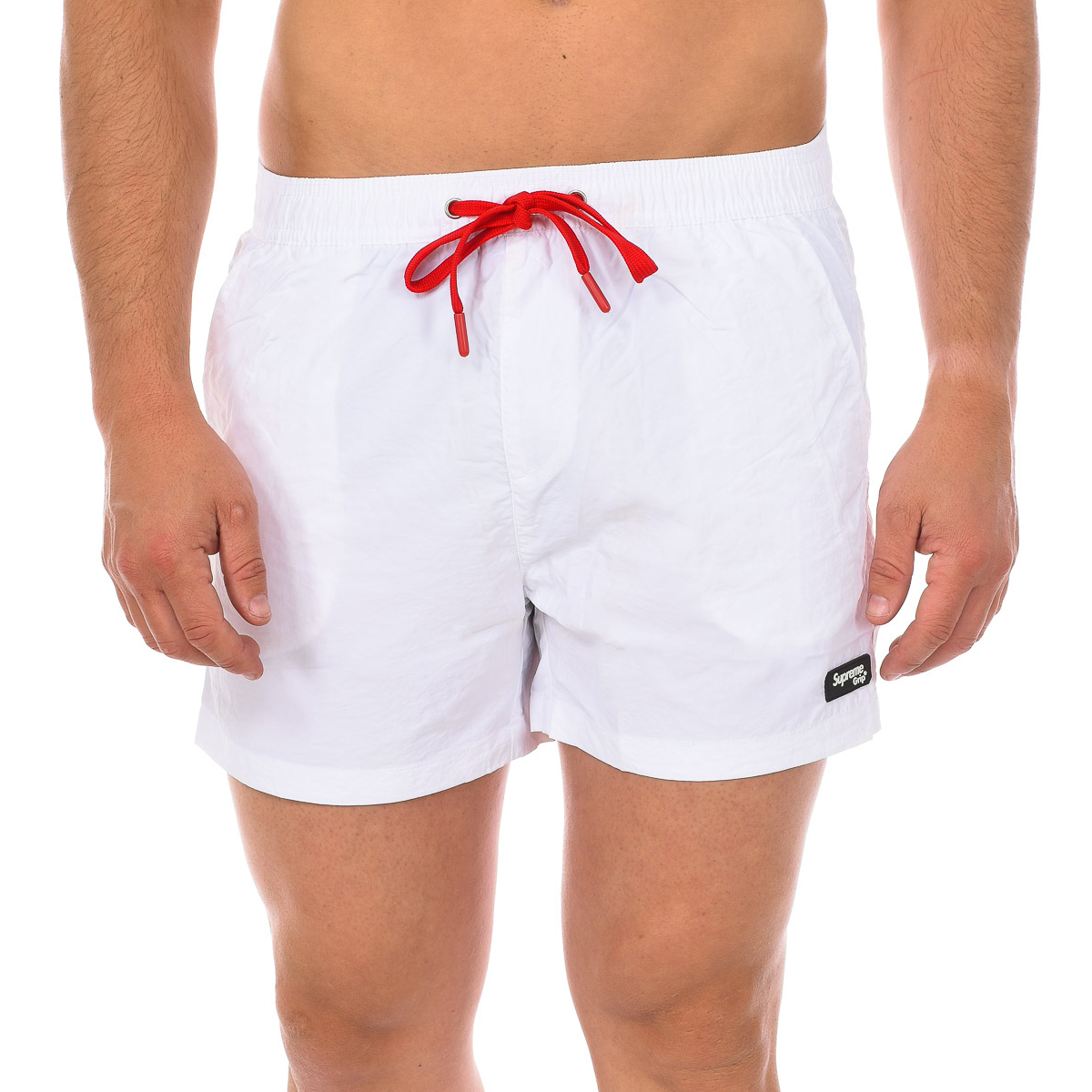 Supreme Africa Mens Boxer Shorts CM-30050-BP - White Polyamide - Size X-large | Supreme Sale | Discount Designer Brands