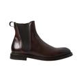 Dolce & Gabbana Mens Leather Chelsea Formal Boots - Brown - Size EU 40 | Dolce & Gabbana Sale | Discount Designer Brands