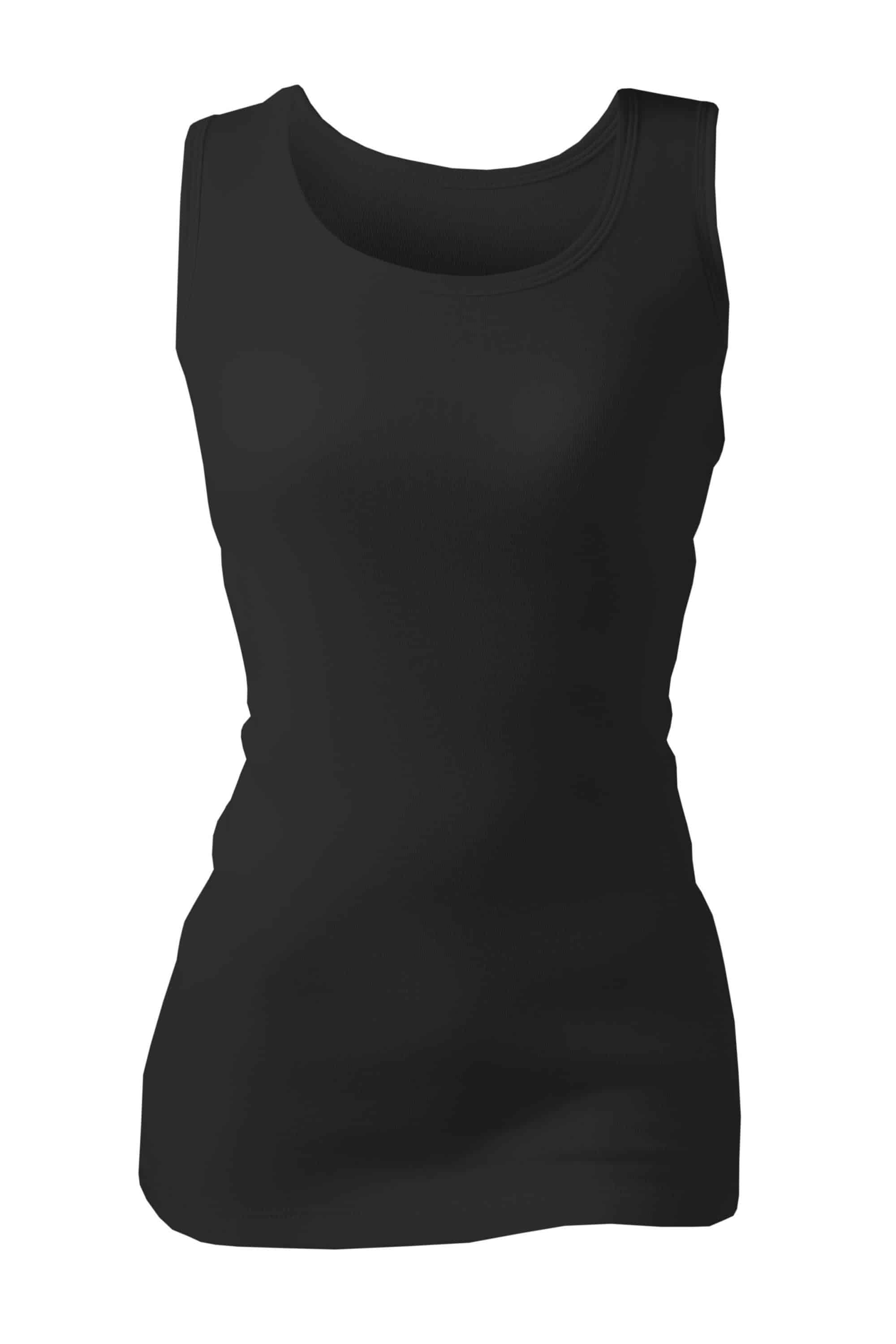 Heat Holders Womens - Ladies Cotton Thermal Underwear Sleeveless Vest - Black - Size X-large | Heat Holders Sale | Discount Designer Brands
