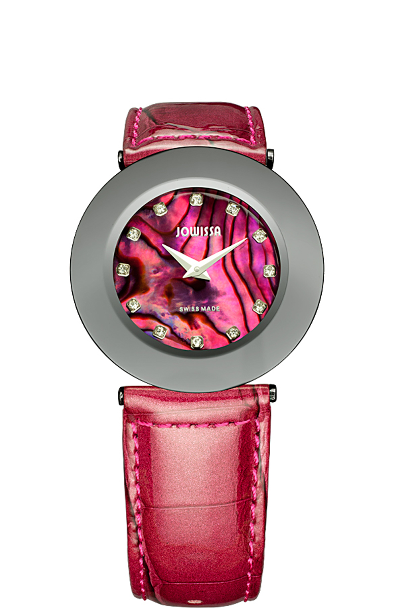 Jowissa : Womens Safira 999 Mother Of Pearl Watch - Red - One Size | Jowissa Sale | Discount Designer Brands
